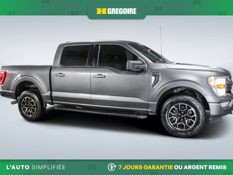 Ford F150 R3599 | XLT SUPERCREW CUIR SIEGES CHAUFFANTS CAMERA NAV 2022 Gris Laval - photo #10