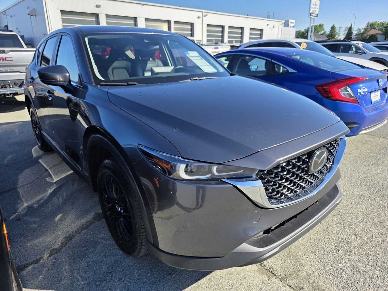 Mazda CX-5 GS 2024 Gris Rouyn-Noranda - photo #4