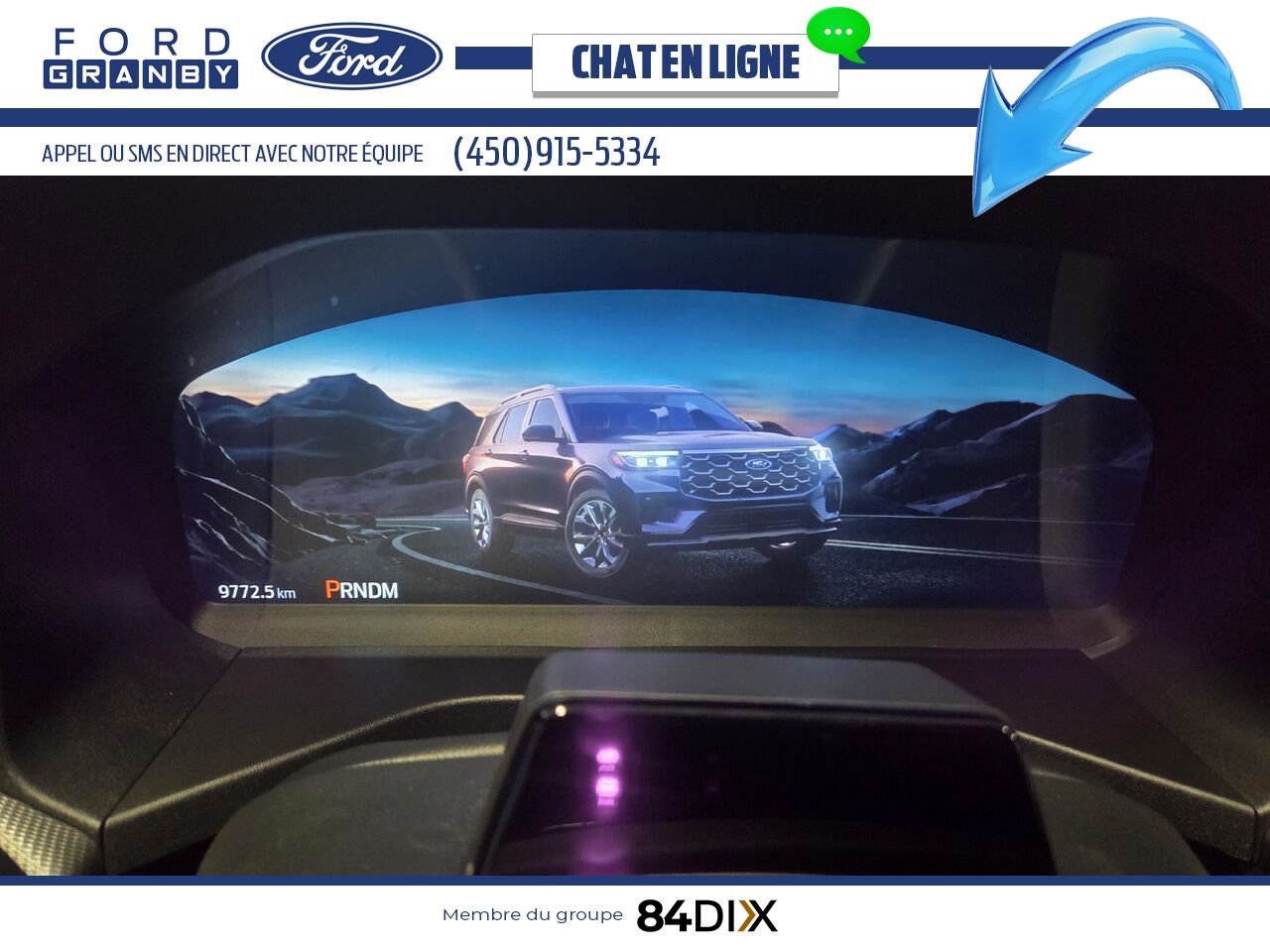 Ford Explorer 2025 Noir Granby - photo #10