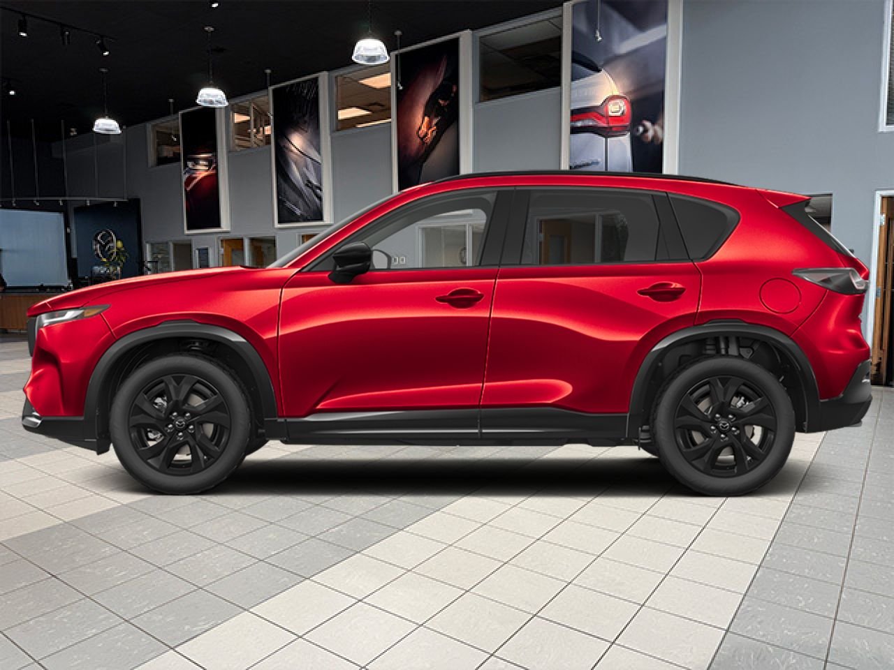 MAZDA CX-5 2026 Rouge vibrant cristal métallisé Notre-Dame-des-Prairies - photo #1