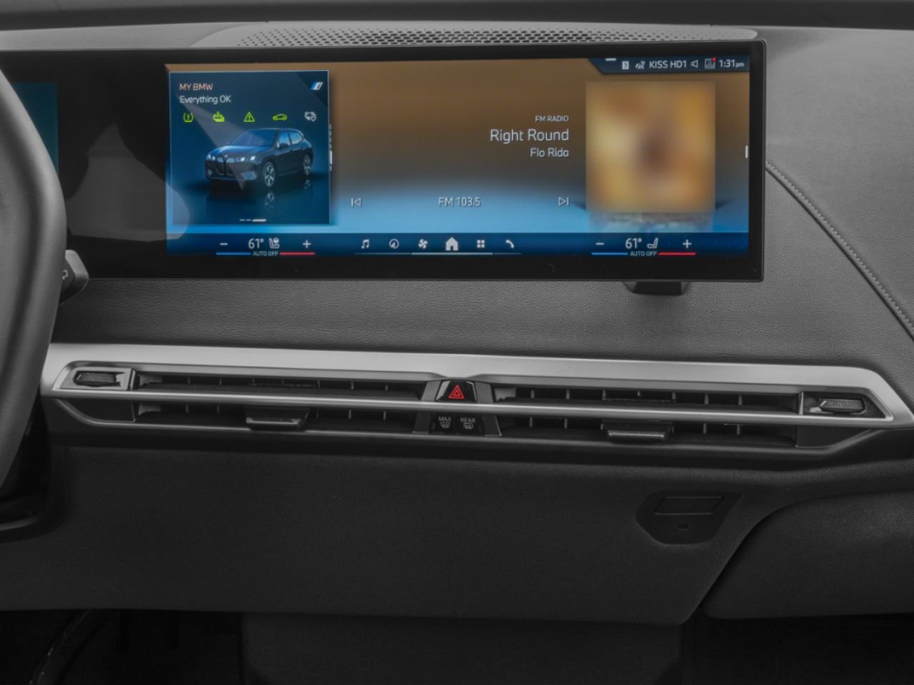 2026 BMW iX xDrive60 Black Sapphire Metallic Blainville - photo #9