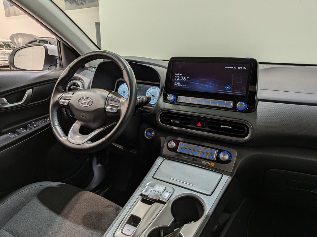 Hyundai Kona électrique 2023 Blanc Val-David - photo #18