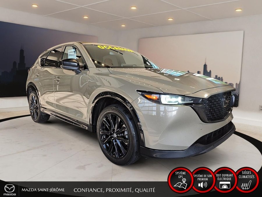 Mazda CX-5 Suna | TURBO | TOIT OUVRANT | CUIR | AWD | 2024 Beige