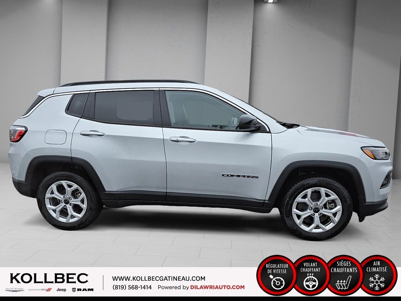 2025 Jeep Compass 26101 | North 4x4 Silver Gatineau - photo #13