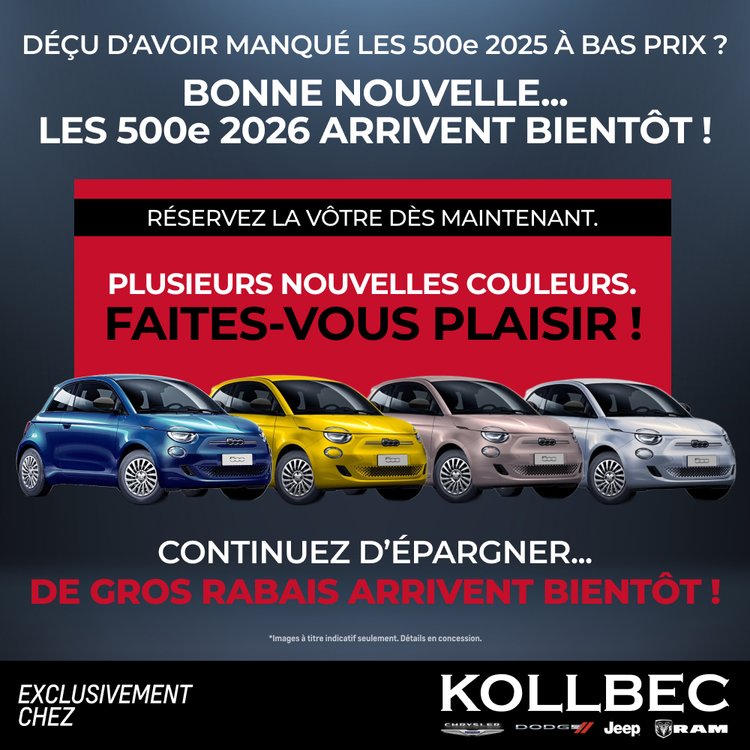Kollbec promo fevrier vehicules electriques FR