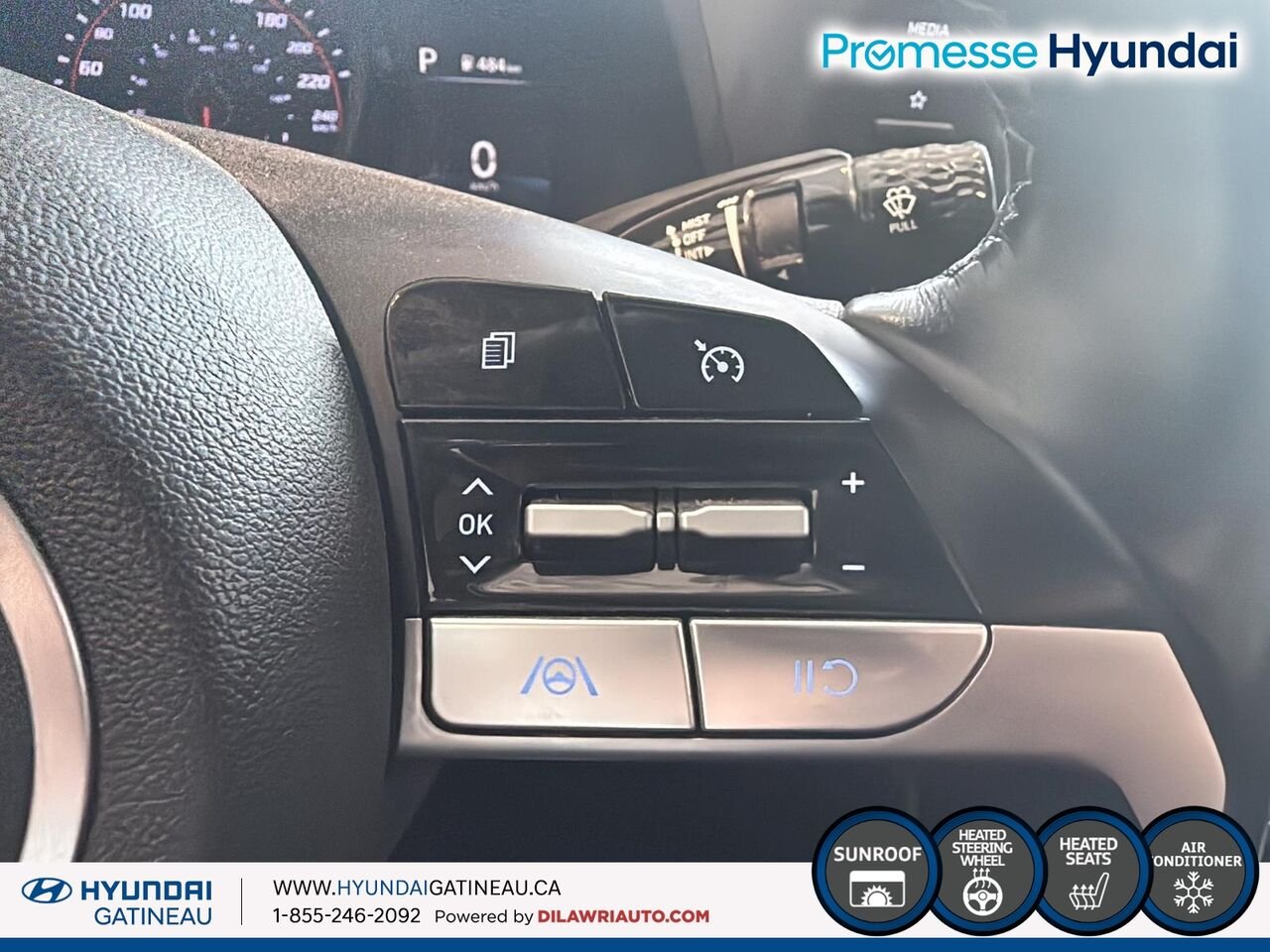 Hyundai Elantra Preferred*** toit ouvrant , sieges chauffants, voulant chauffant *** 2022 BLEU AZURE Ottawa & Gatineau - photo #10