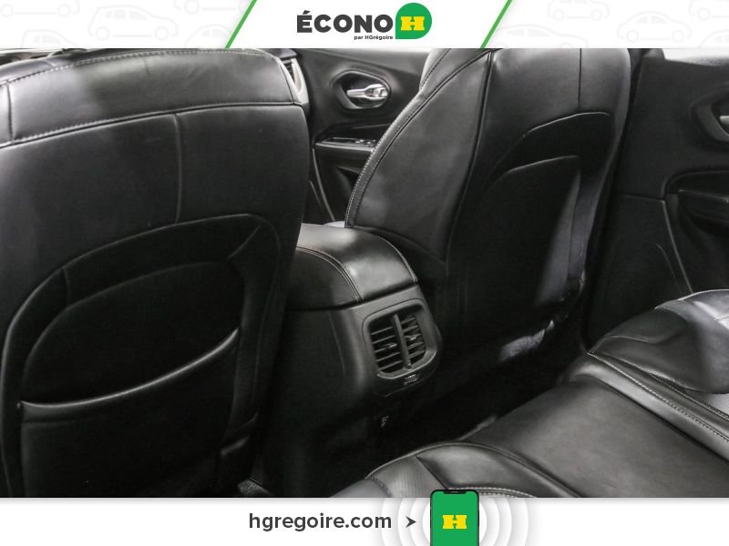 Jeep Cherokee 821127A | LIMITED 4WD CUIR TOIT PANO BLUETOOTH CAMÉRA MAGS 2015 Blanc Laval - photo #24