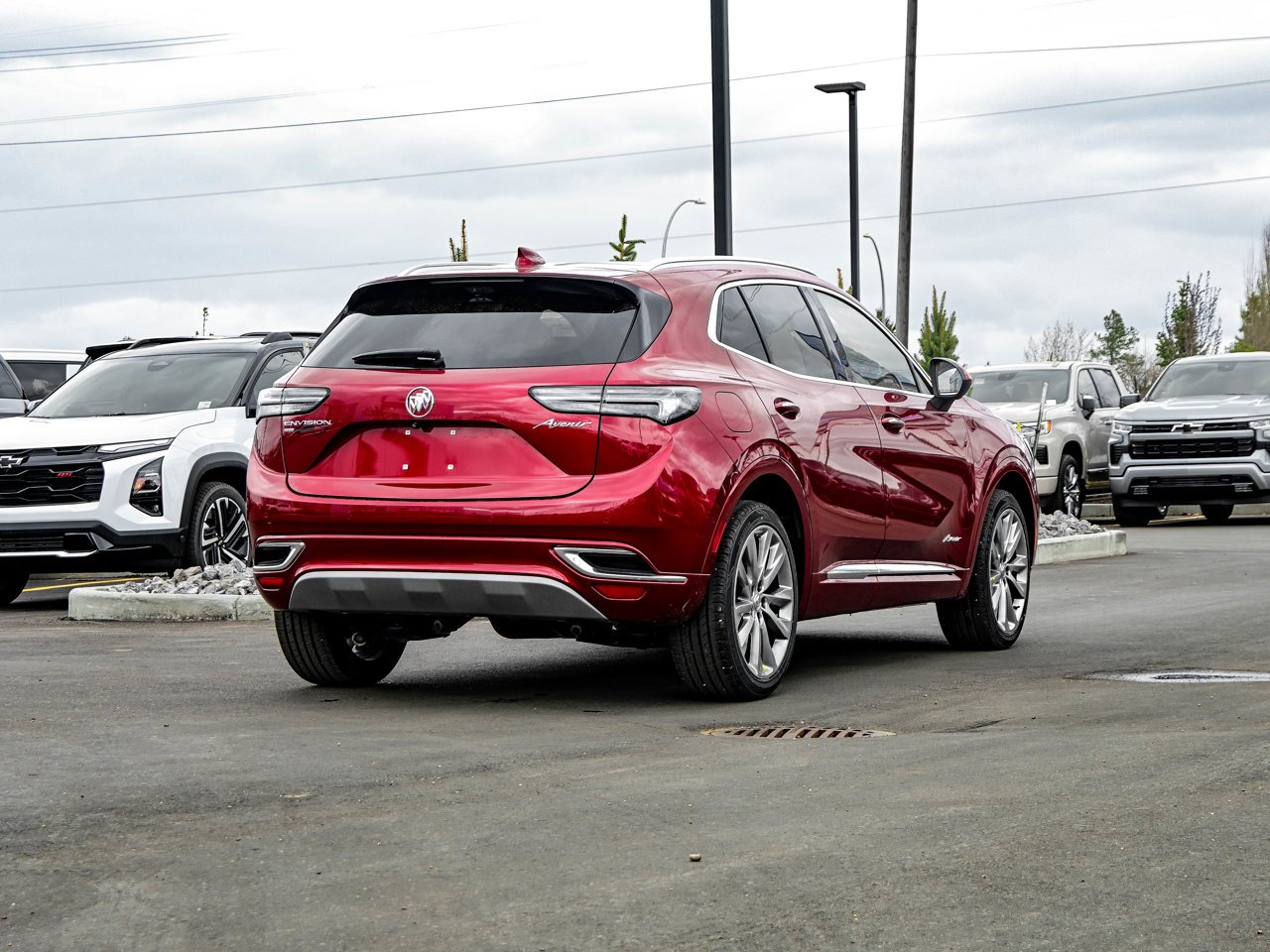 2023 Buick Envision AWD 4dr Avenir Red Sherwood Park - photo #12
