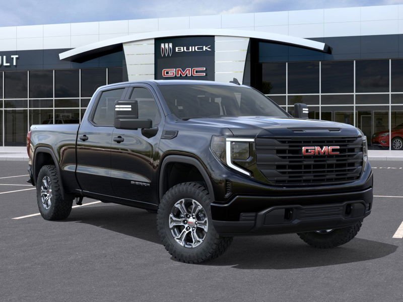 GMC Sierra 1500 Pro cabine multiplace 4RM 157 po 2026 NOIR ONYX Sherbrooke - photo #6