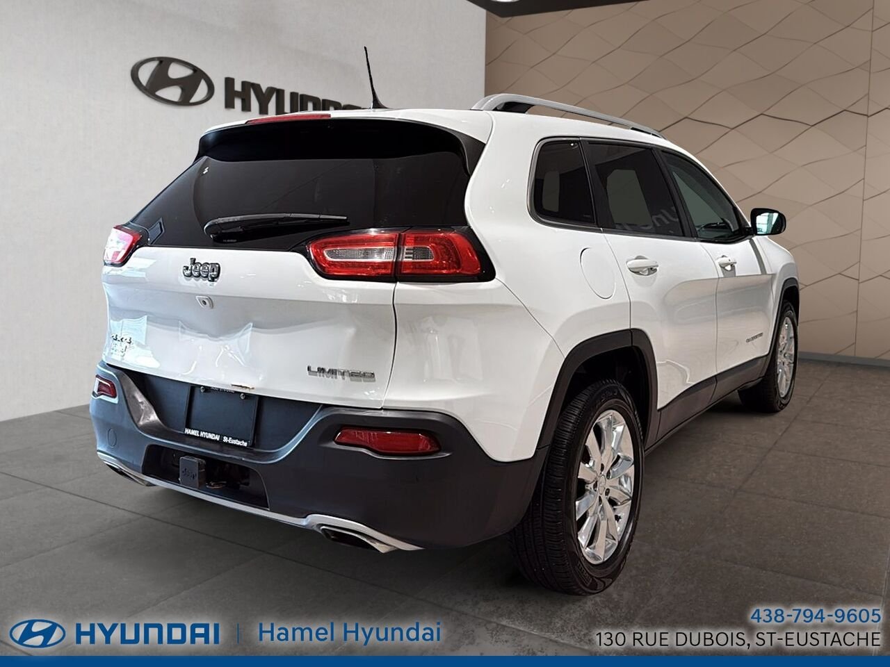 Jeep Cherokee 2017 Blanc Saint-Eustache - photo #2
