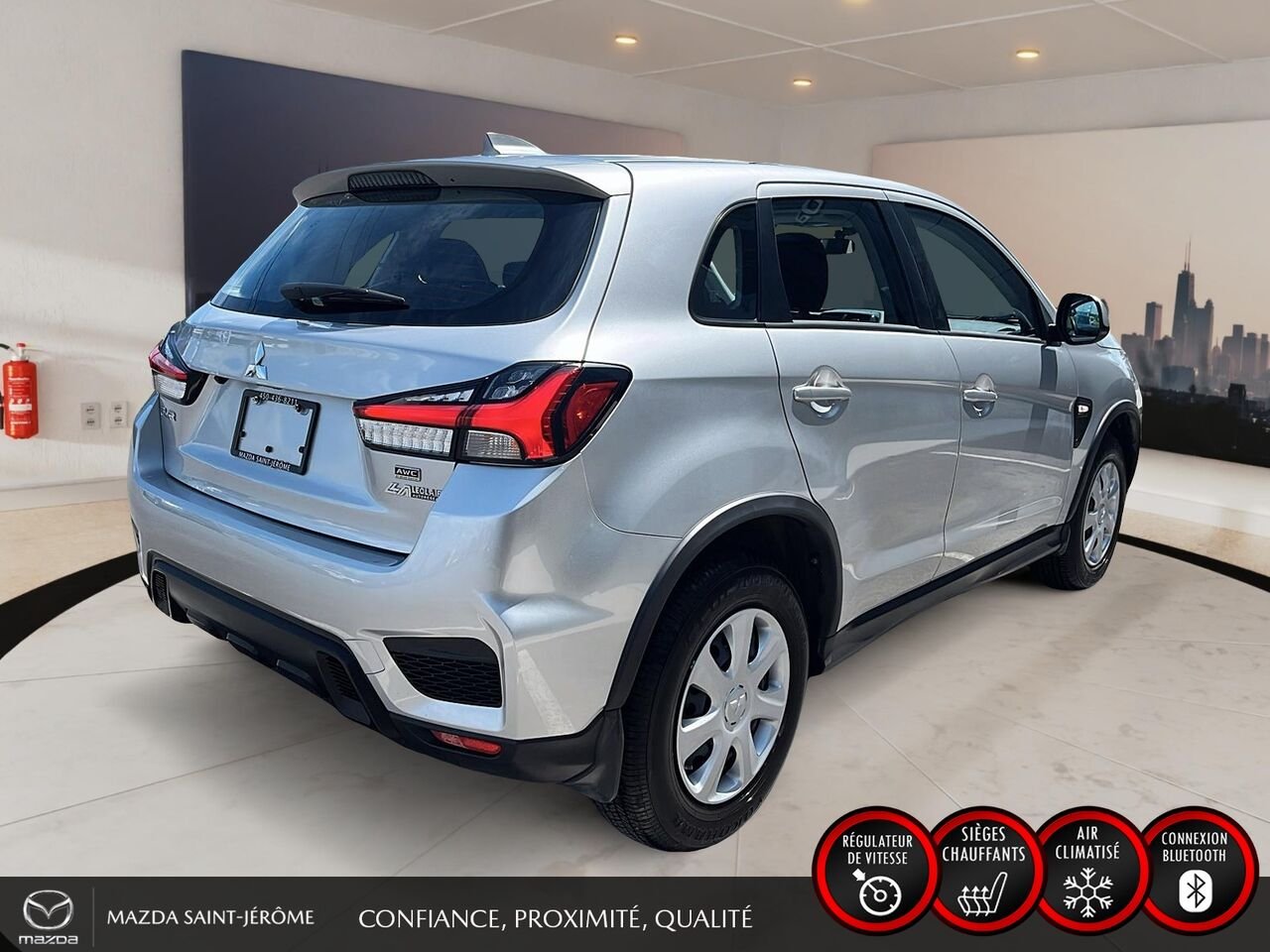 2026 Mitsubishi RVR ES AWC | 4X4 | MAGS | A/C | Silver Saint-Jérôme - photo #5