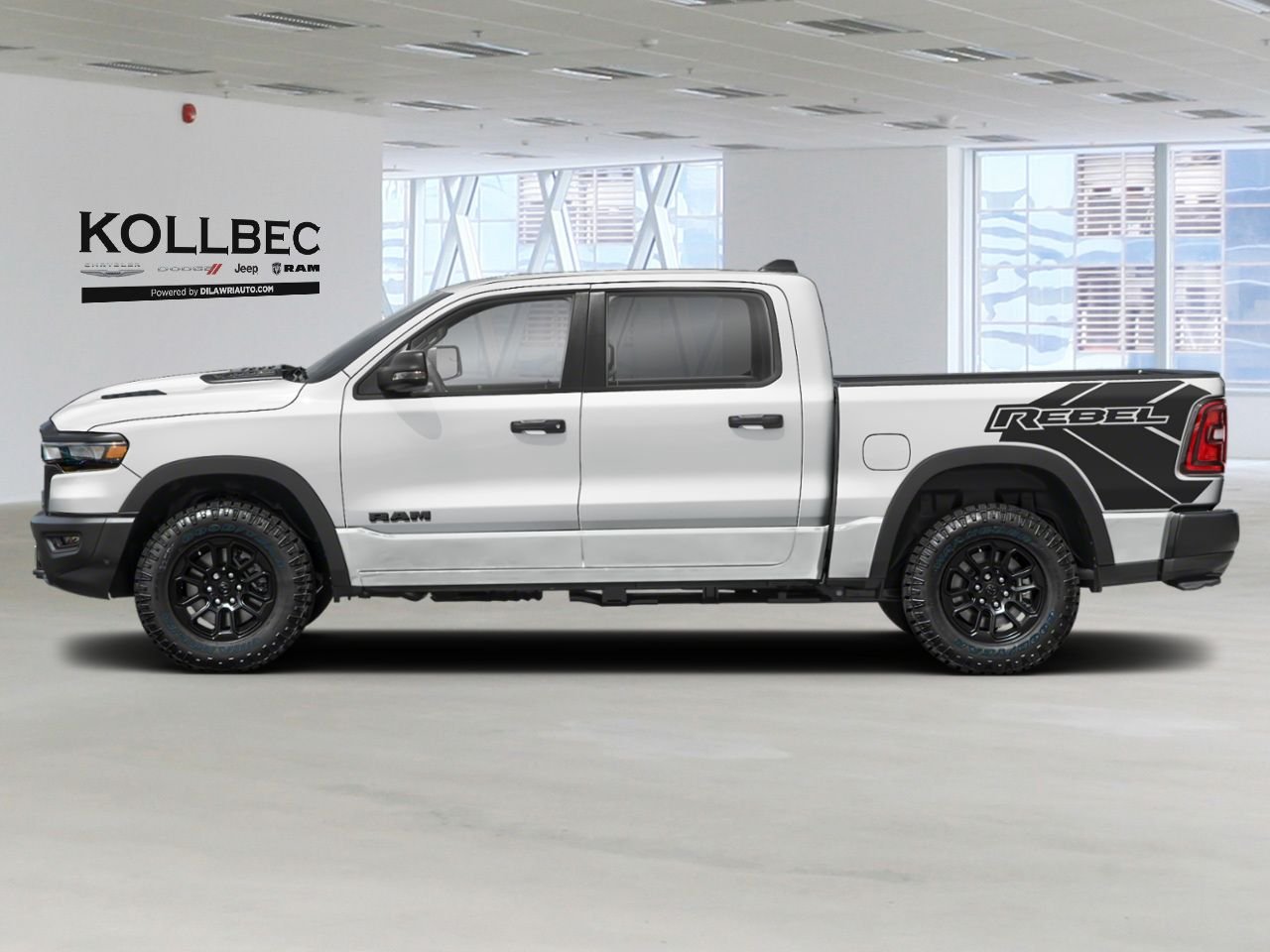 2026 RAM 1500 261260 | Rebel cabine d'équipe 4x4 caisse de 5 pi 7 po Bright White Gatineau - photo #2