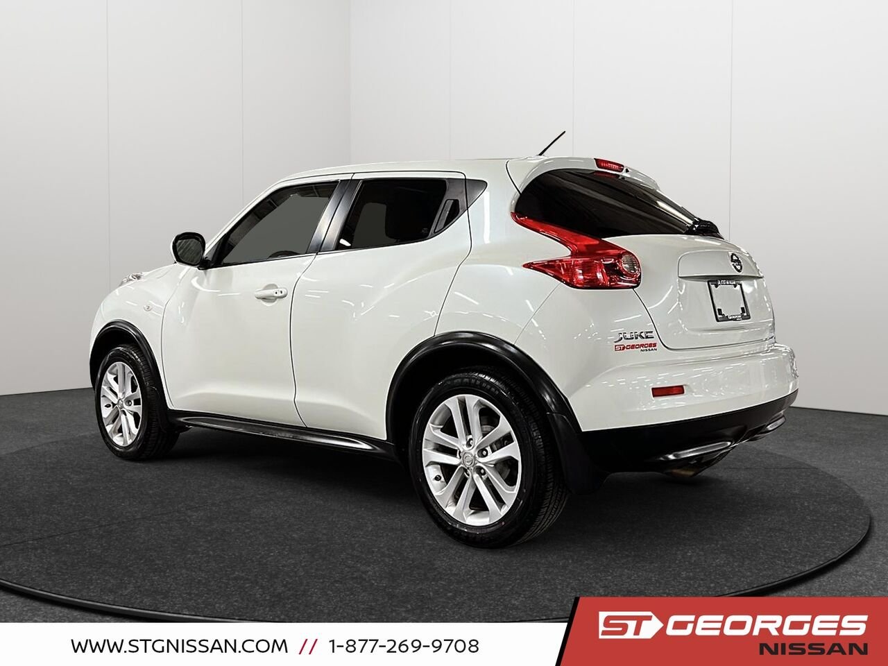 Nissan JUKE 2012 Blanc Saint-Georges - photo #3