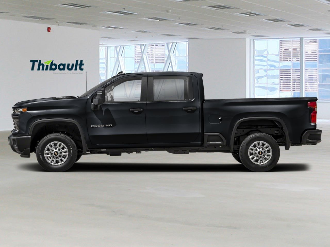 CHEVROLET Silverado 2500HD Custom cabine multiplace 4RM 159 po 2026 NOIR Montmagny - photo #1