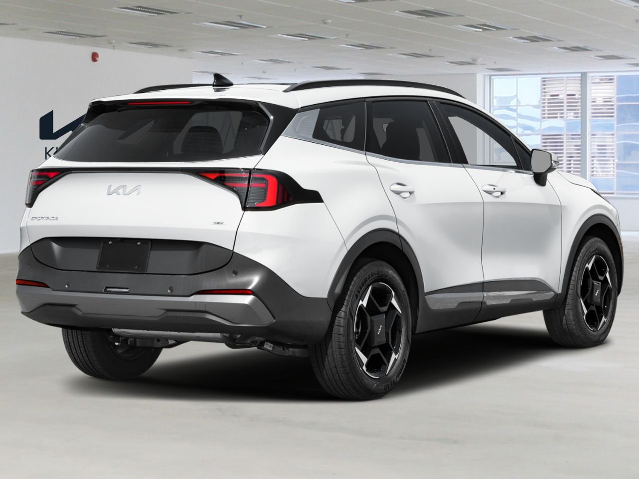 Kia Sportage hybride 2026 Blanc neige nacré Thetford Mines - photo #2