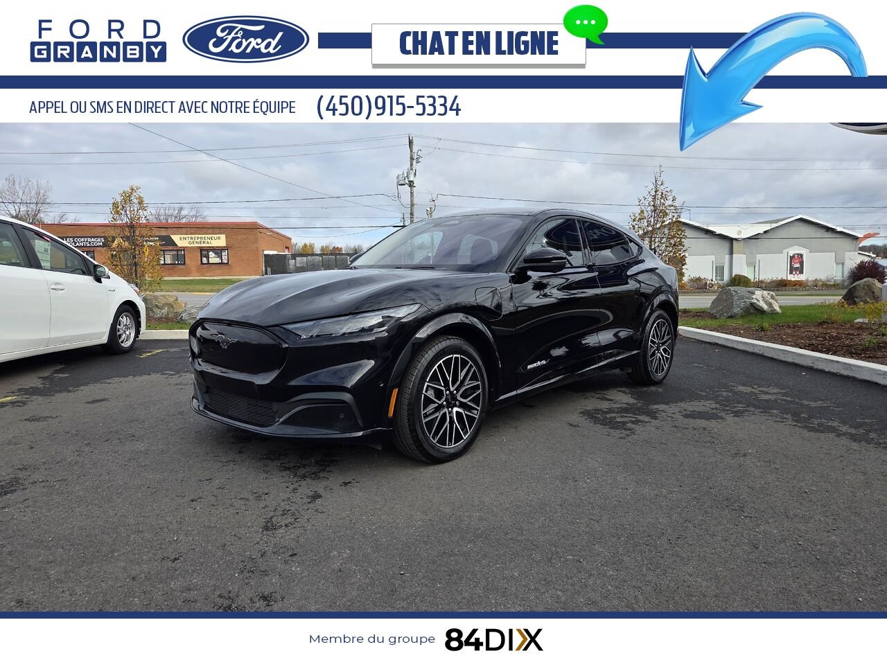 Ford Mustang Mach-E 2024 Noir Granby - photo #2