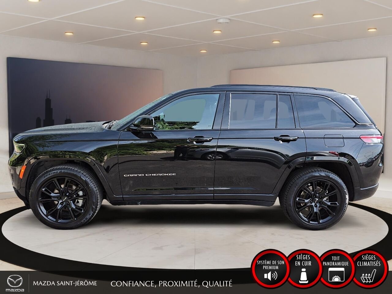 Jeep Grand Cherokee 2023 Noir Saint-Jérôme - photo #9