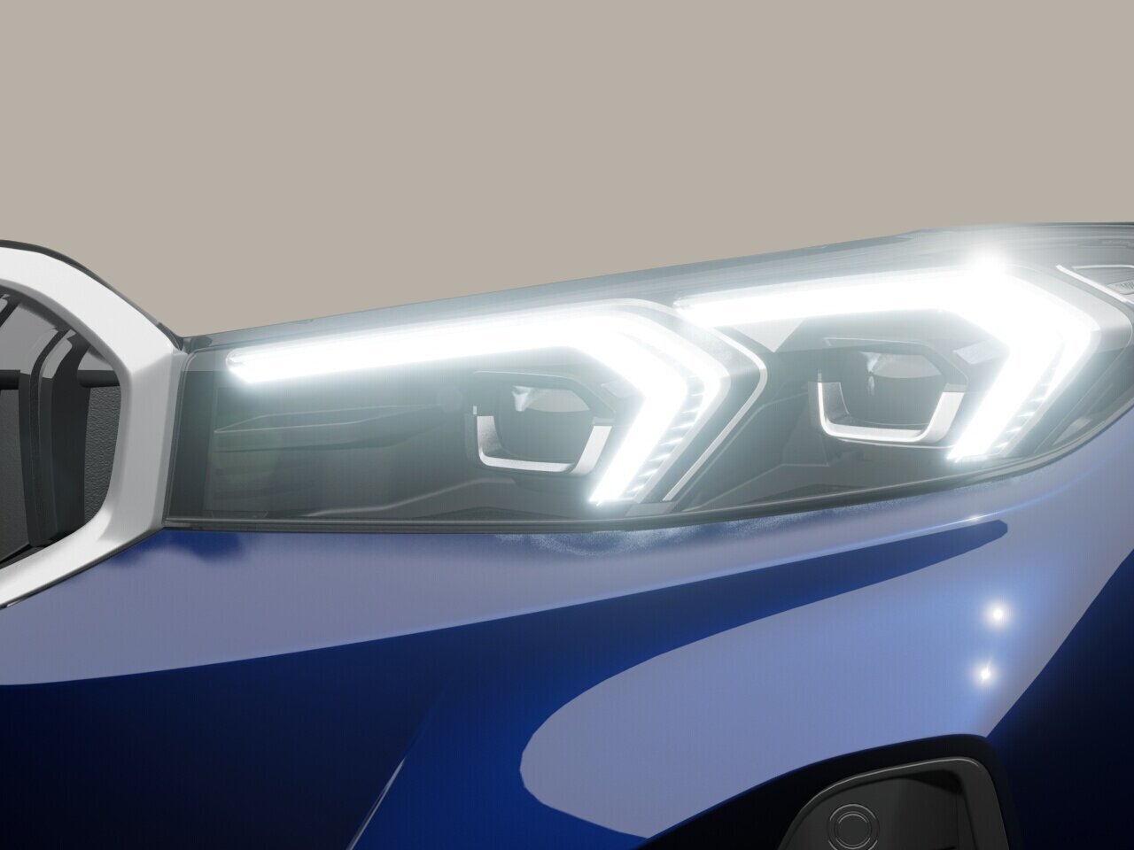 2026 BMW 3 Series Loc. 48 m. 775$/mois à 0% Arctic Race Blue Metallic Blainville - photo #5