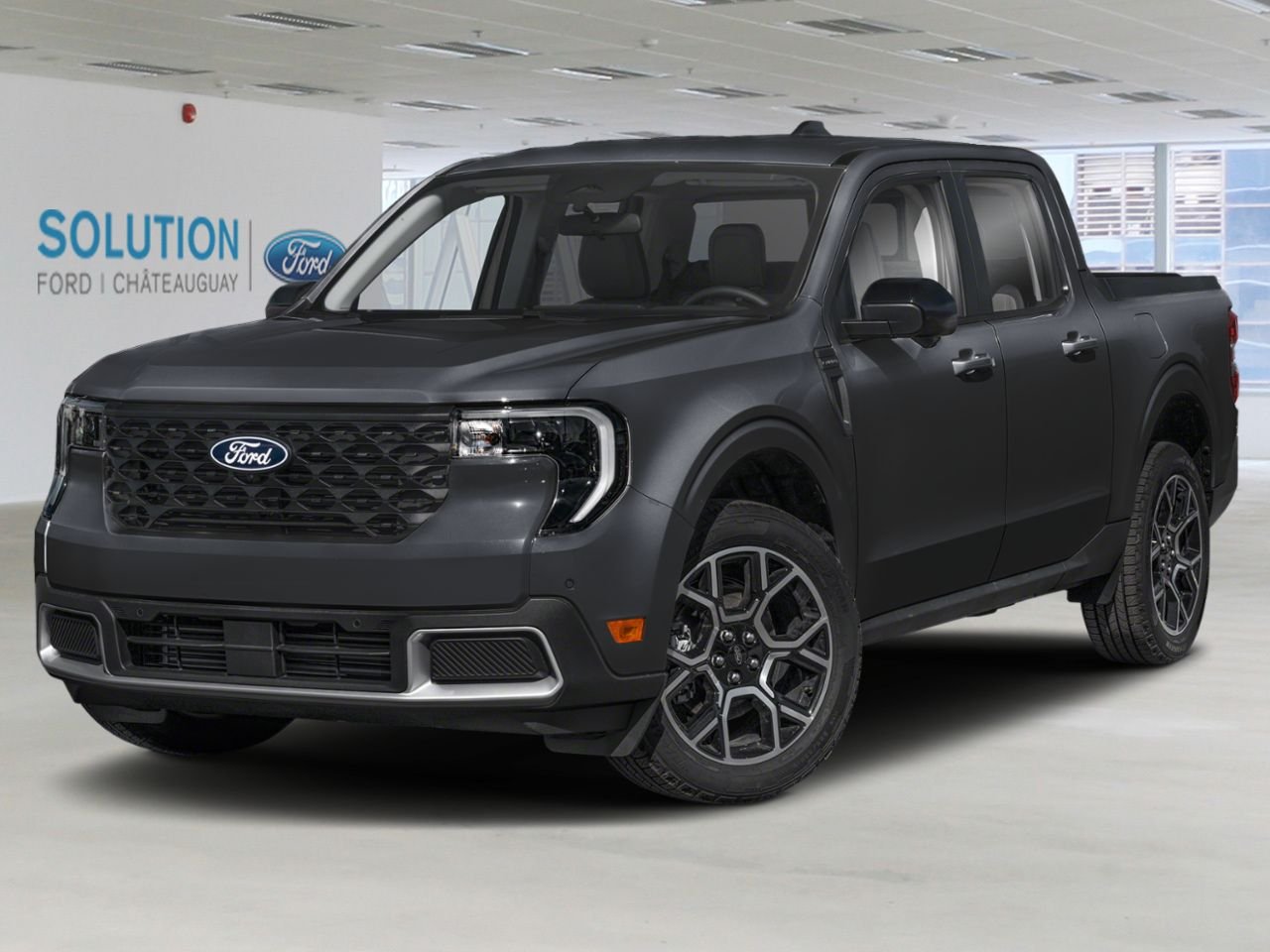Ford Maverick LARIAT CABINE SUPERCREW TI 2026 Noir ombre Châteauguay - photo #0