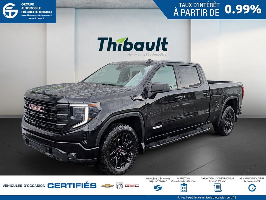GMC SIERRA Elevation cabine multiplace 4RM 157 po 2024 Noir