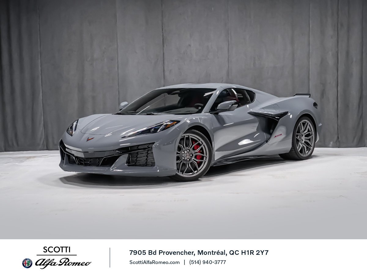 2024 Chevrolet Corvette Z06 1LZ Grey Montreal - photo #0