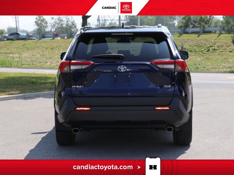 Toyota Rav 4 TR04276 | XLE - BAS KM - MAGS 2019 Bleu Laval - photo #8