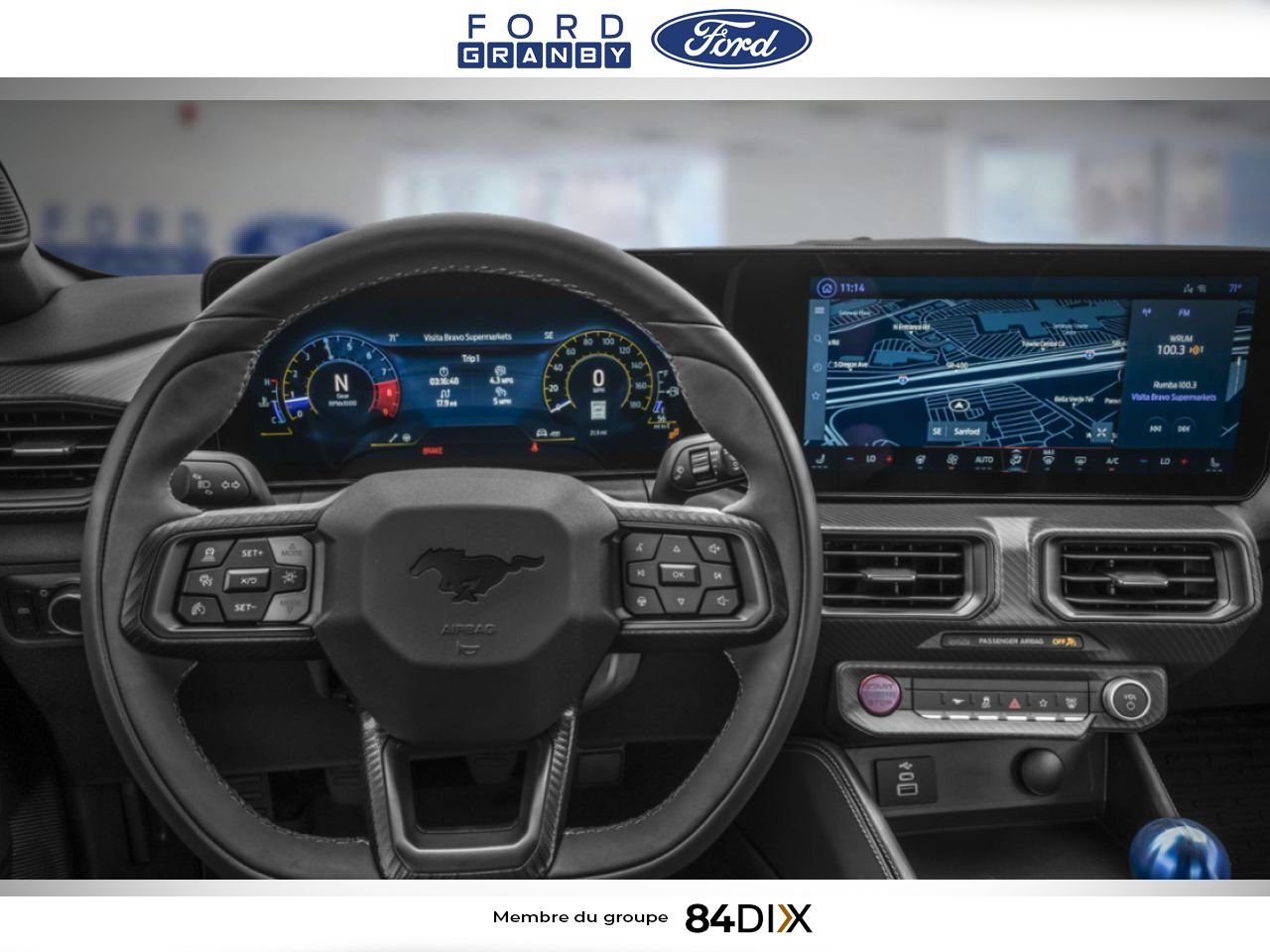 2026 Ford Mustang Shadow Black Granby - photo #9