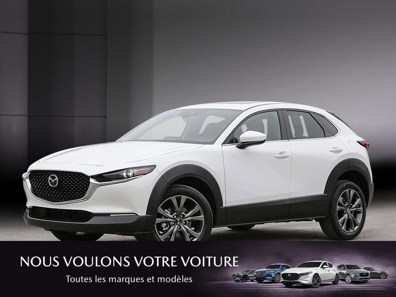 2026 Mazda CX-30 3MVDMBCLXTM214453 Snowflake White Pearl Mirabel - photo #0