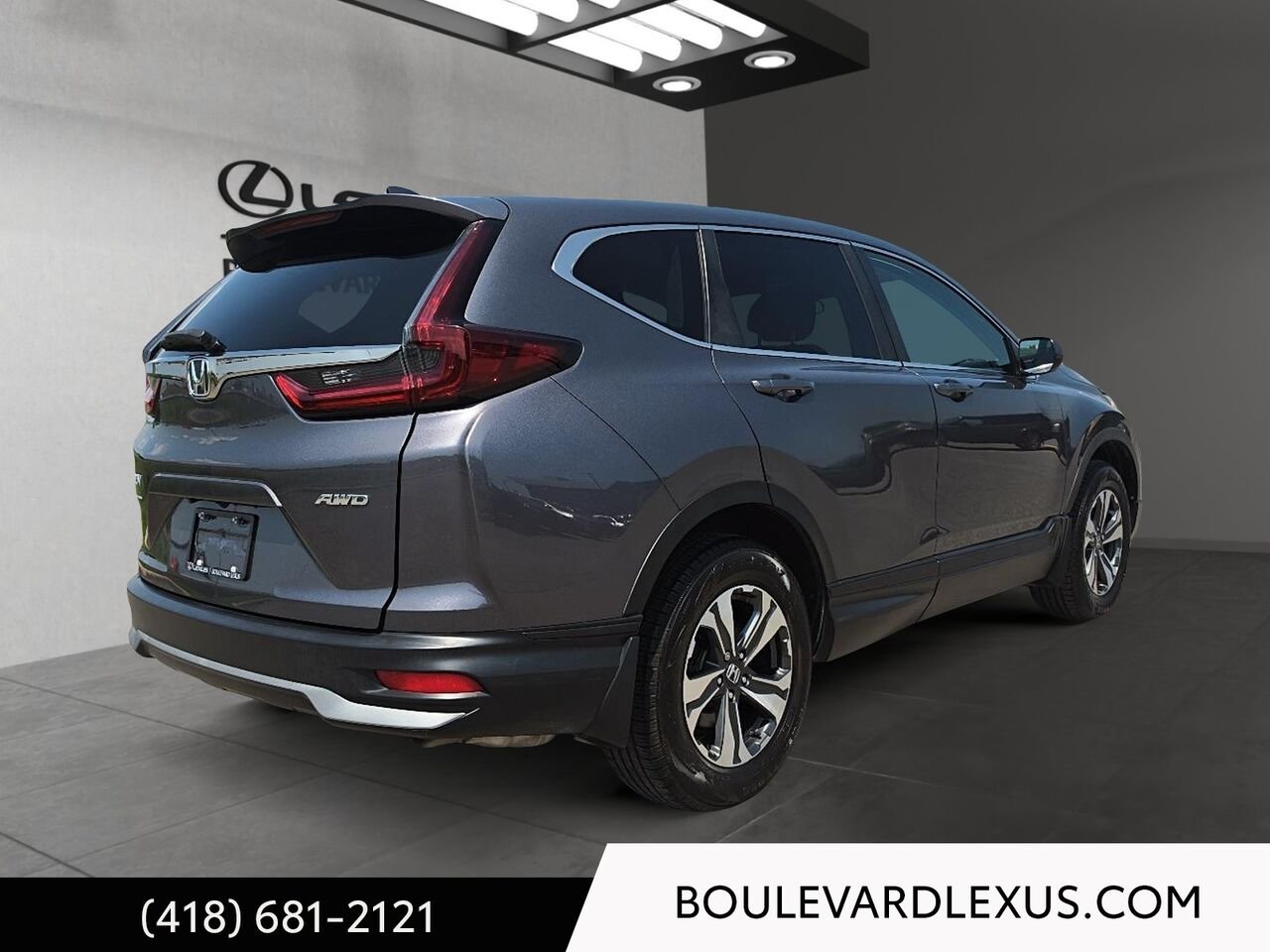 2020 Honda CR-V Grey Quebec - photo #3