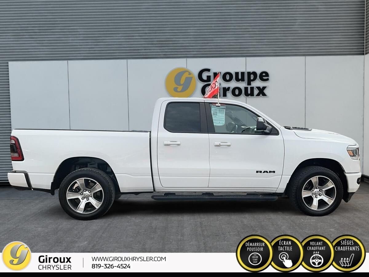2019 RAM 1500 White Sainte-Agathe-des-Monts - photo #6
