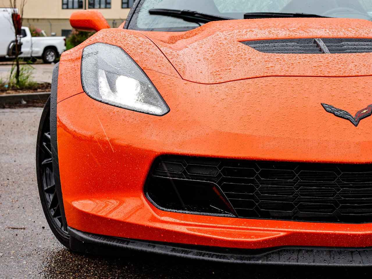 2019 Chevrolet Corvette 2dr Z06 Cpe w/1LZ Orange Sherwood Park - photo #4