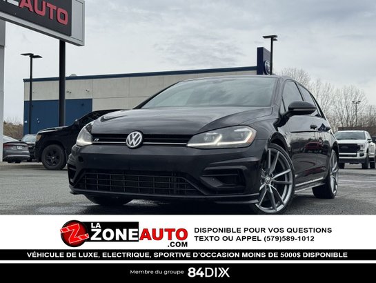 Volkswagen Golf R DSG 2018 2018 Noir