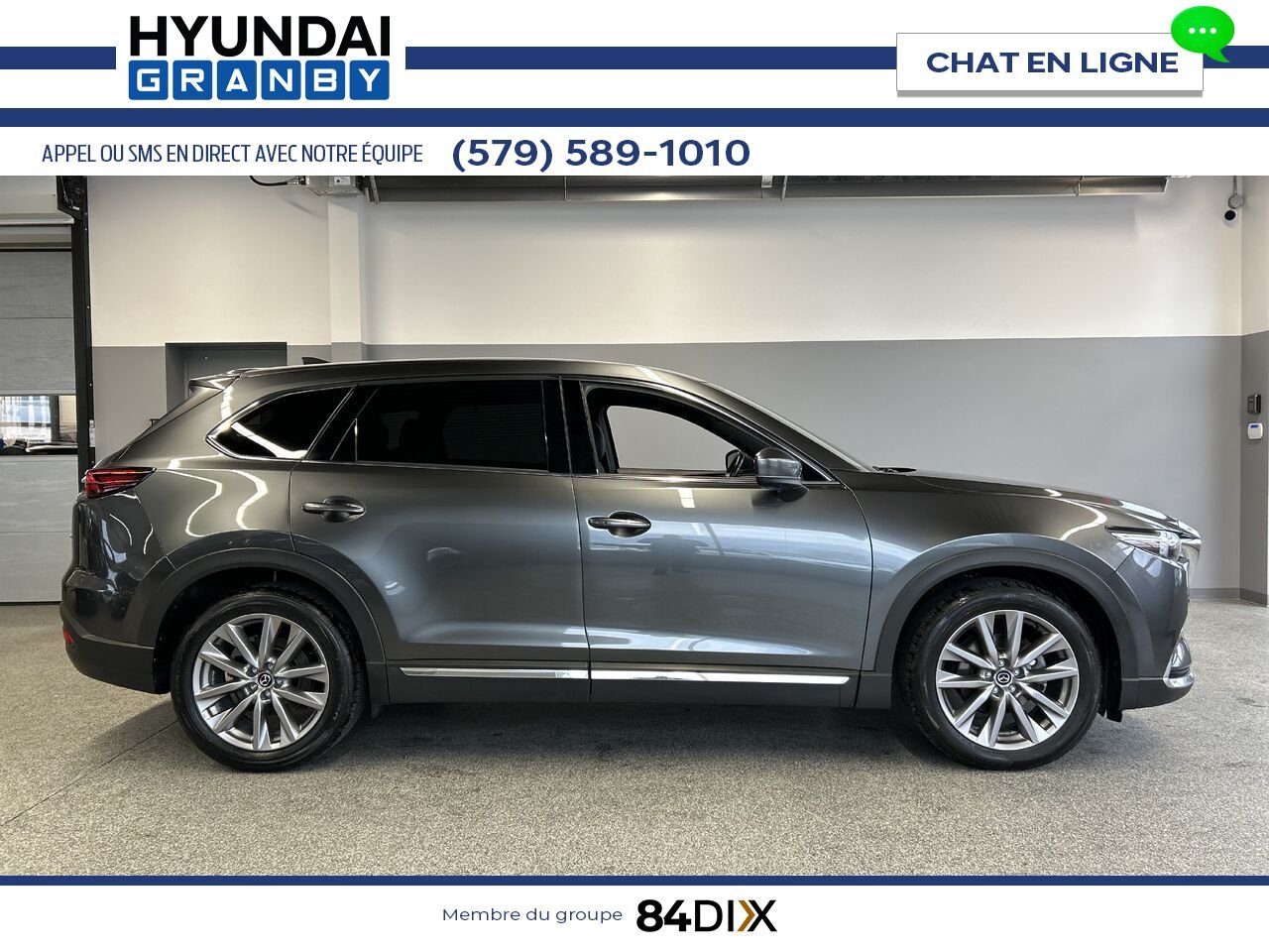 Mazda CX-9 2022 Gris Granby - photo #7