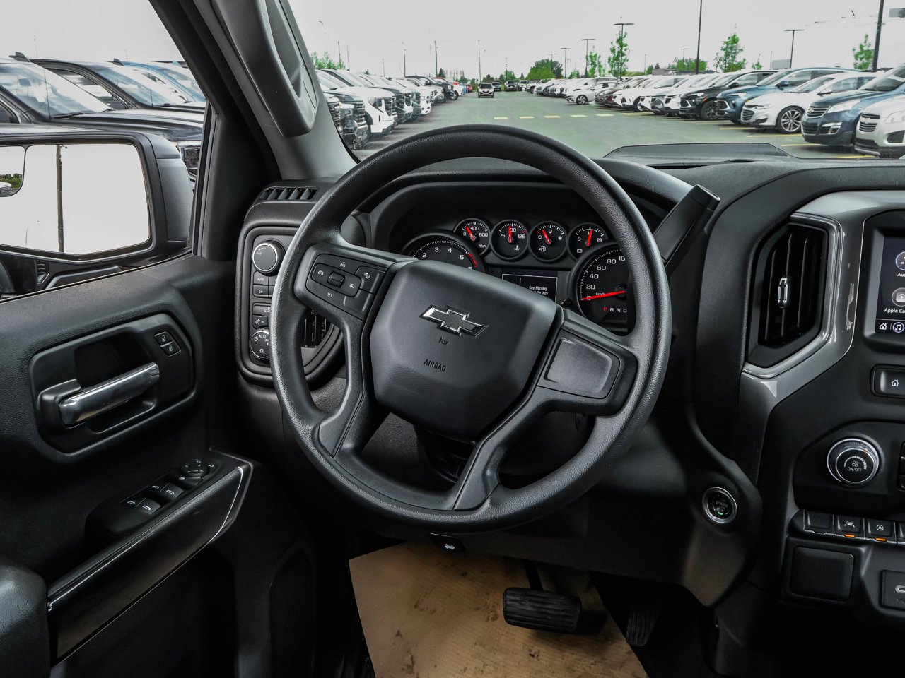 2024 Chevrolet Silverado 1500 4WD Crew Cab 147 Custom Trail Boss Black Sherwood Park - photo #17