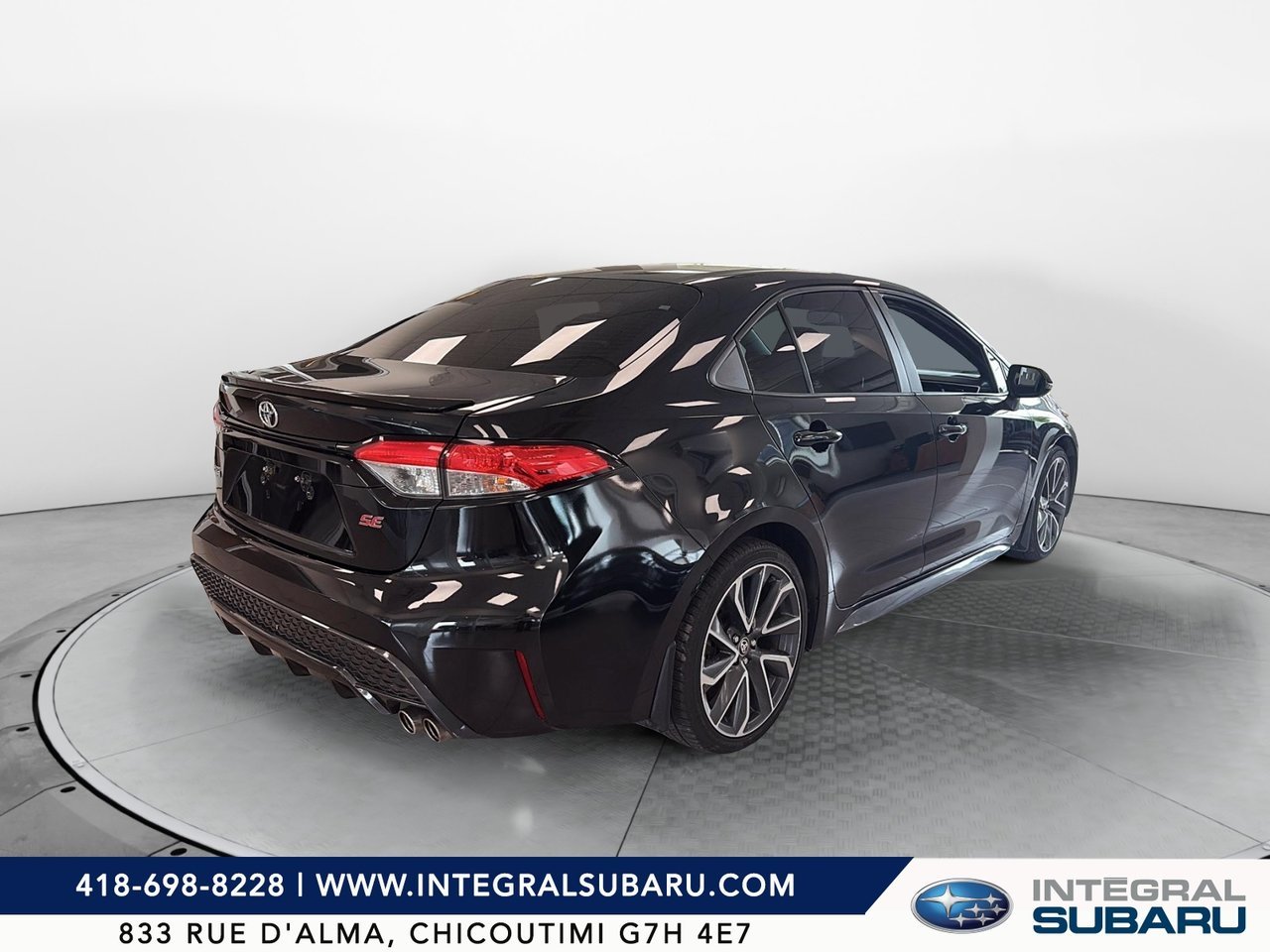 2020 Toyota Corolla VIN 5YFB4RBE7LP005149 Black Baie-Comeau - photo #4