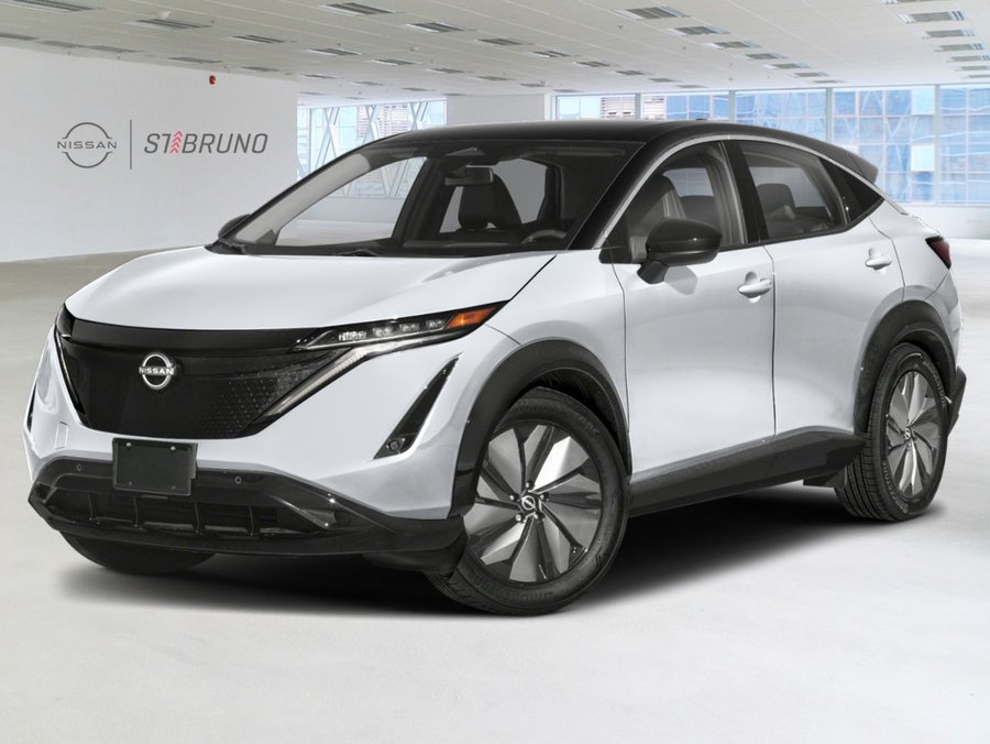 2026 Nissan ARIYA 2026 Everest White Pearl Tricoat/Black Diamond Pearl