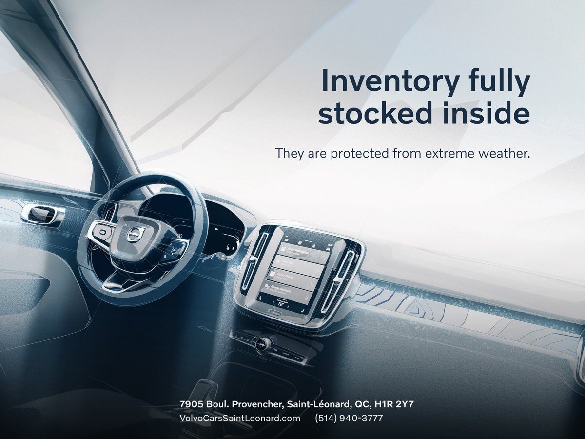 2022 Volvo XC60 B6 R DESIGN ADVANCED CLIMATE Blue Montreal - photo #2