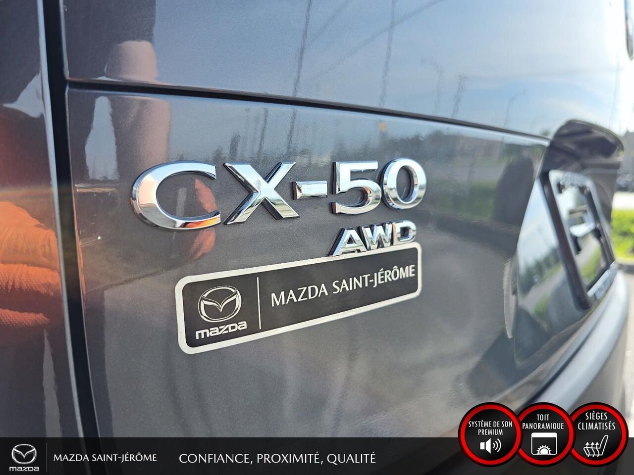 Mazda CX-50 hybride 2025 Gris Saint-Jérôme - photo #8