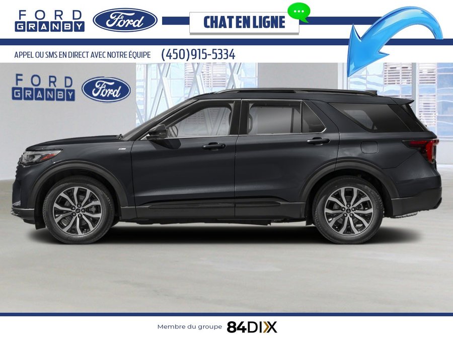 Ford Explorer ST-Line 4RM 2026 Noir agate métallisé