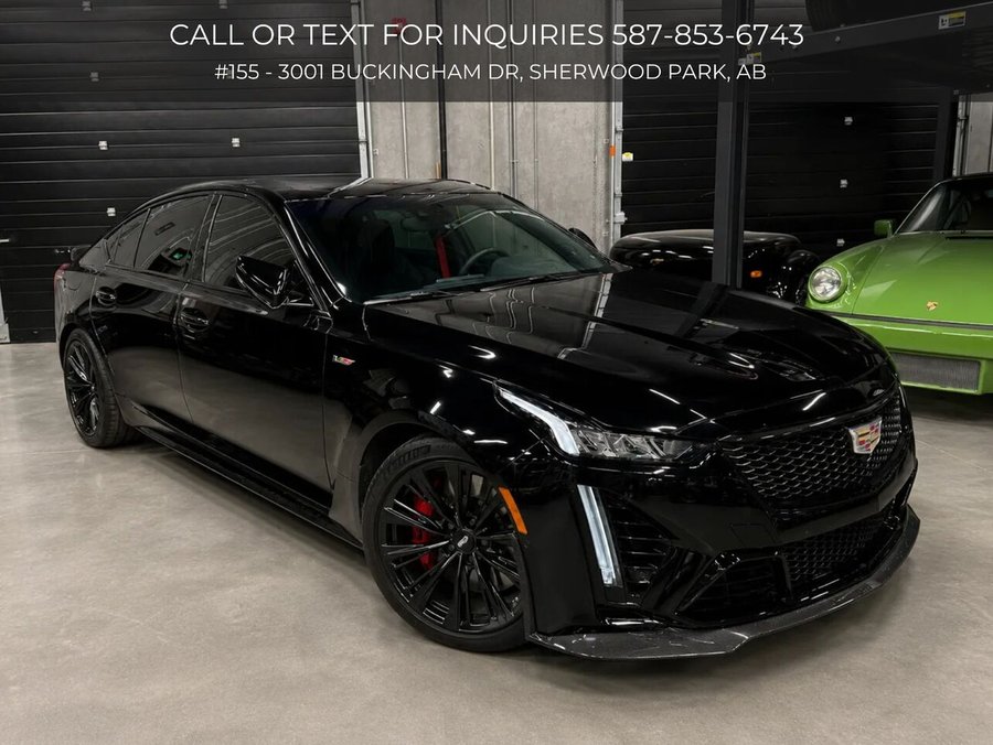 2022 Cadillac CT5-V 2022 Black