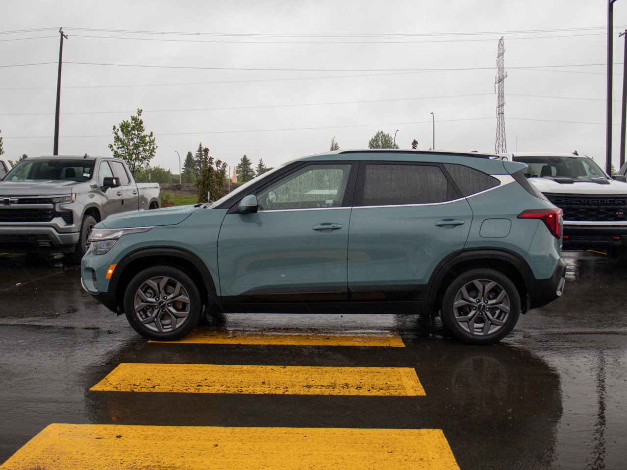 2025 Kia Seltos EX AWD Blue Sherwood Park - photo #6