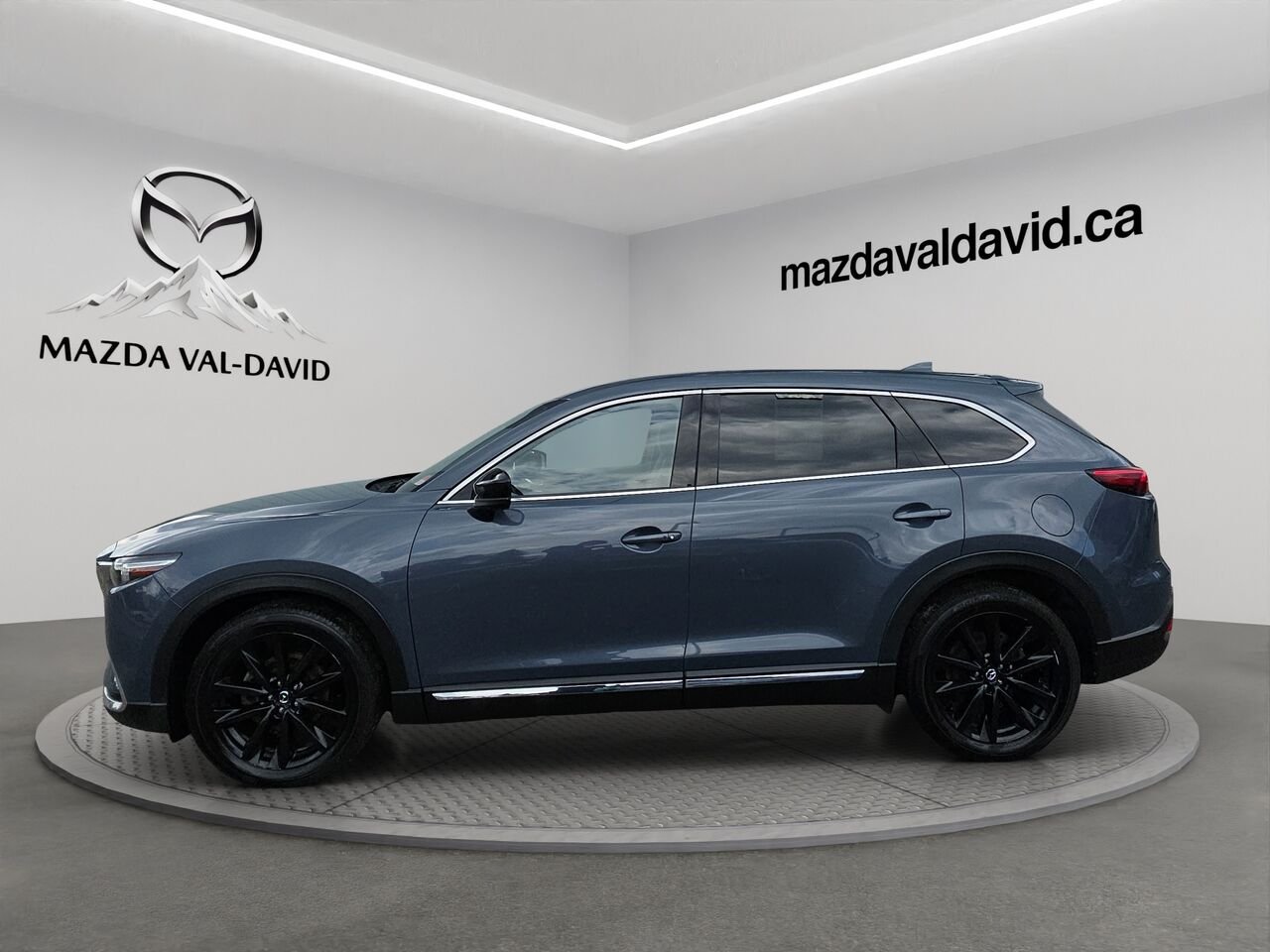 2022 Mazda CX-9 GT TI, SIÈGES EN CUIR, SIÈGES VENTILÉS, NAVIGATION Blue Val-David - photo #1