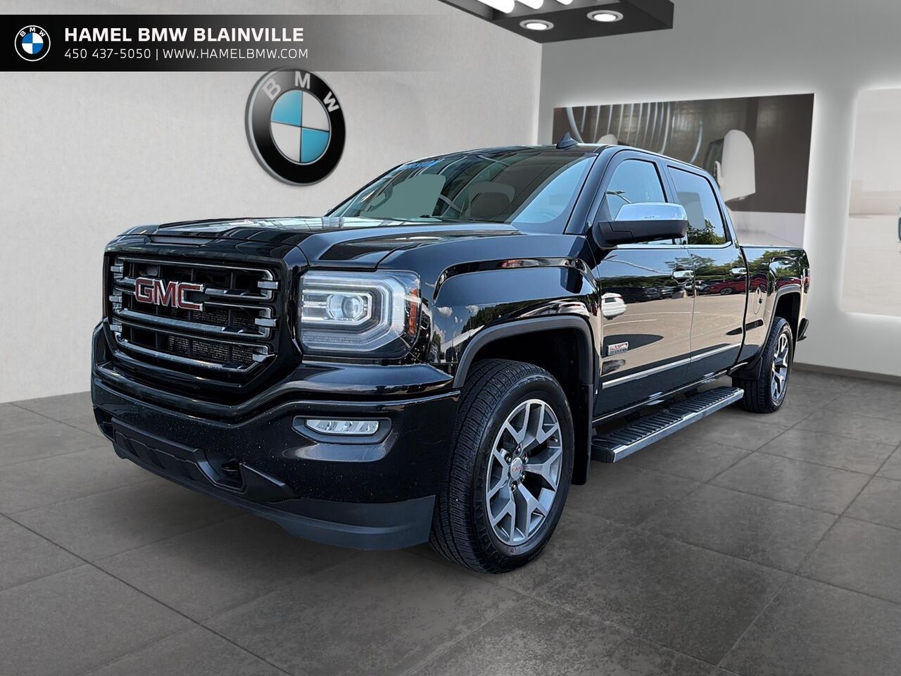 Black 2016 GMC Sierra 1500 Pickup Truck Four-Wheel Drive