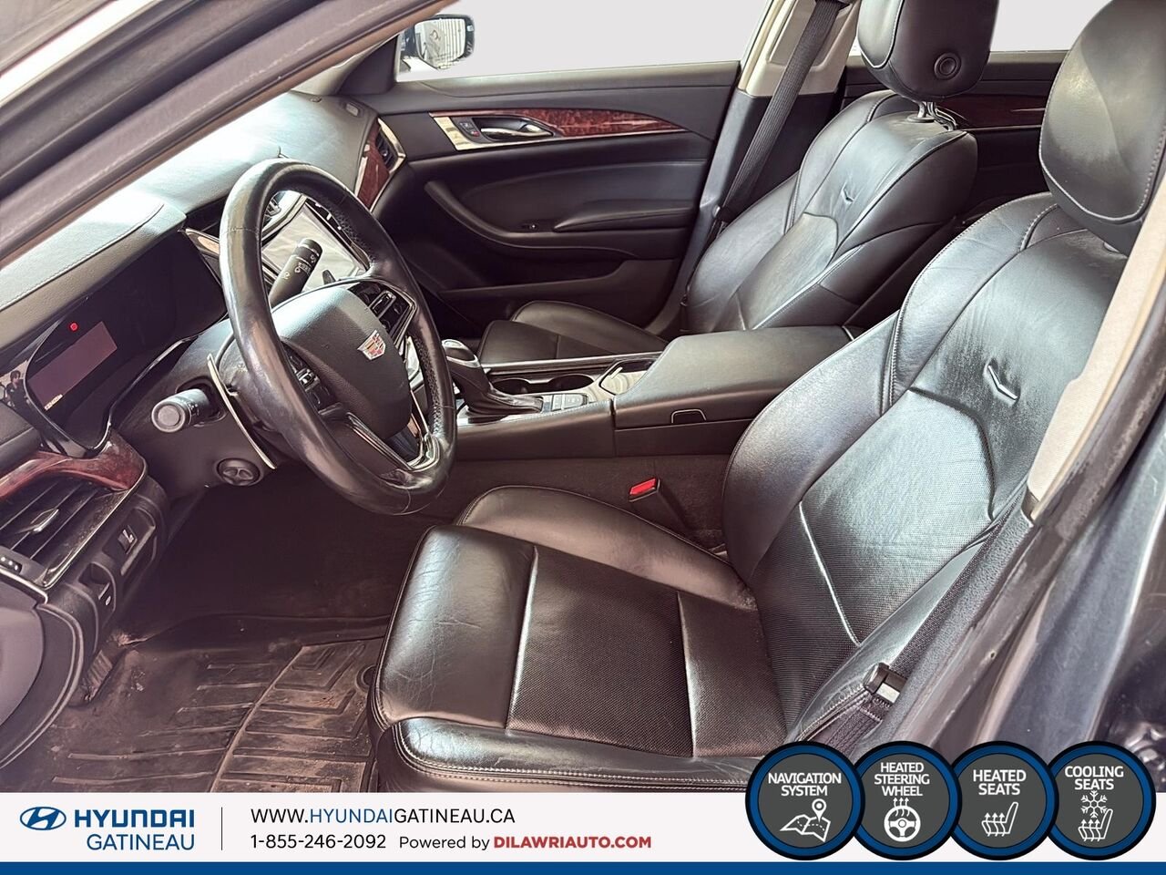 Cadillac Berline CTS Berline 3.6L 4 portes, de luxe, à TI 2015 Ottawa & Gatineau - photo #6