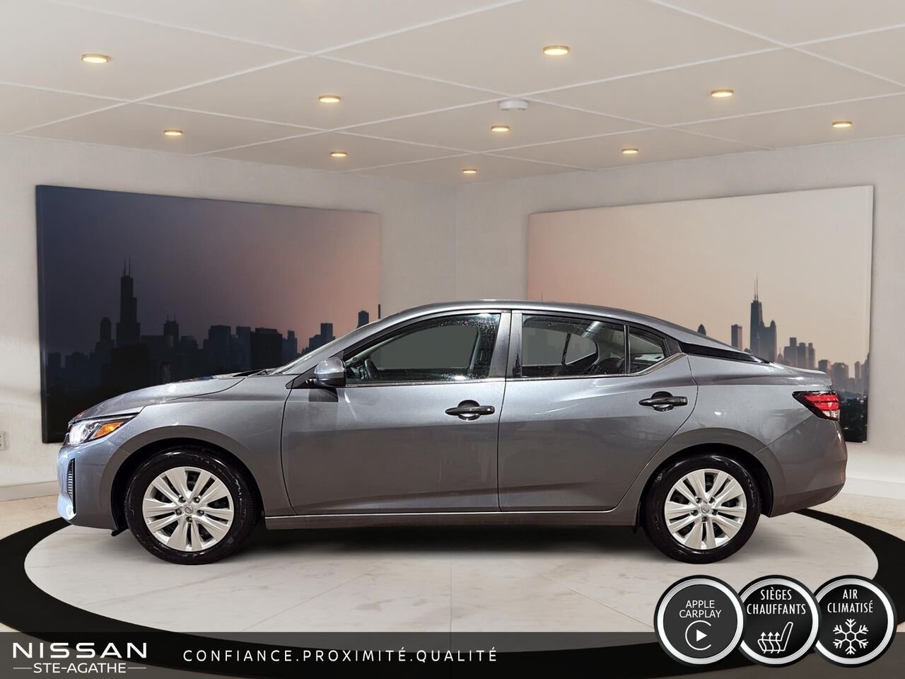 Nissan Sentra 2024 Gris Saint-Jérôme - photo #5