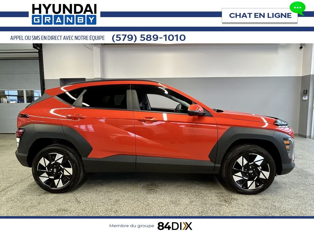 2026 Hyundai Kona Orange Granby - photo #7
