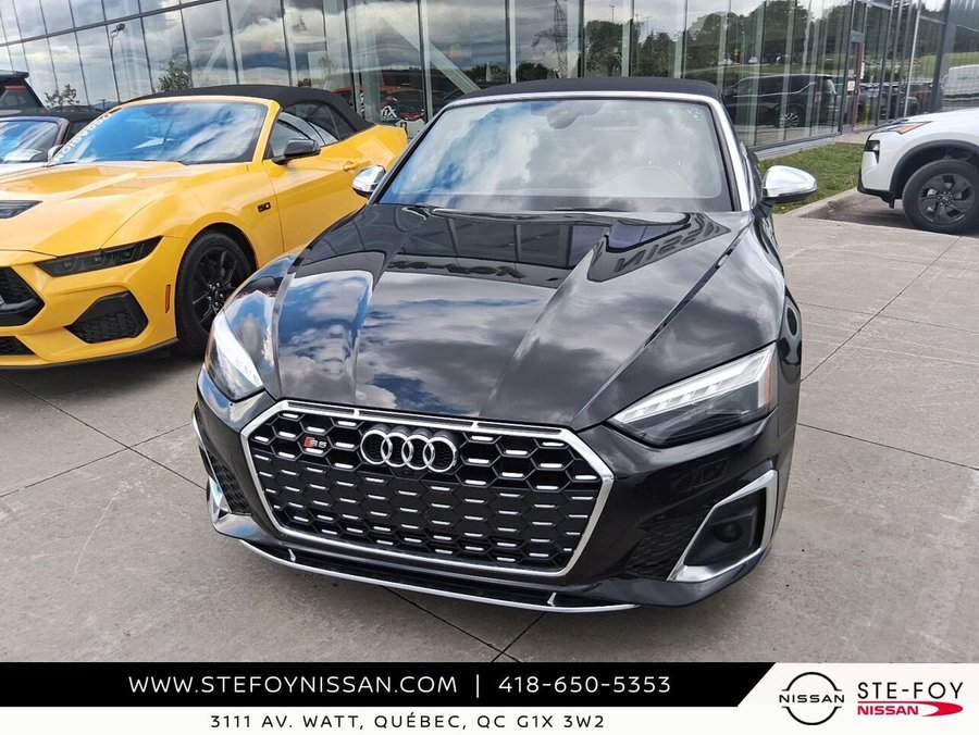 Audi S5 cabriolet S6723 2022 Noir
