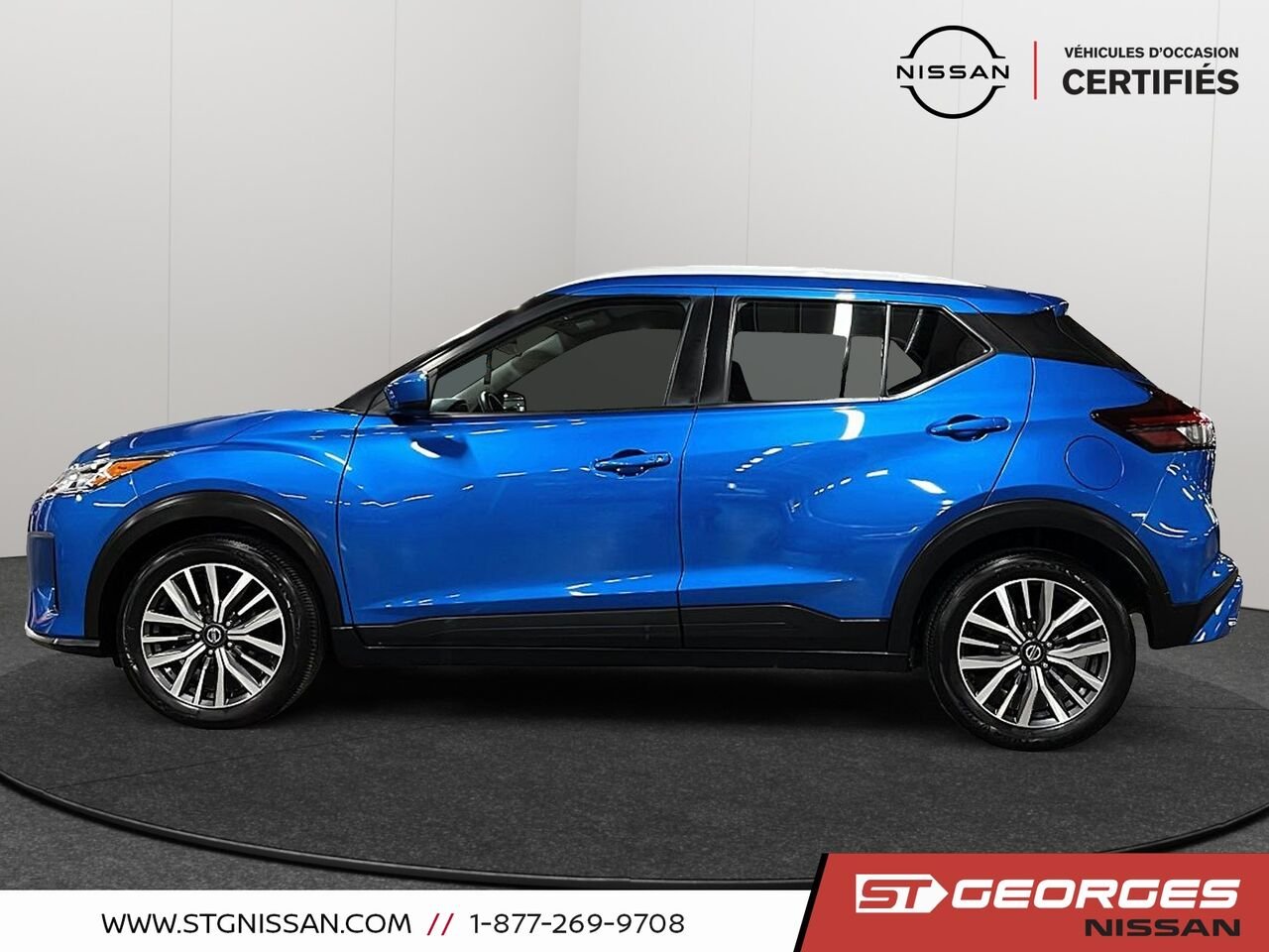 2021 Nissan Kicks Blue Saint-Georges - photo #4