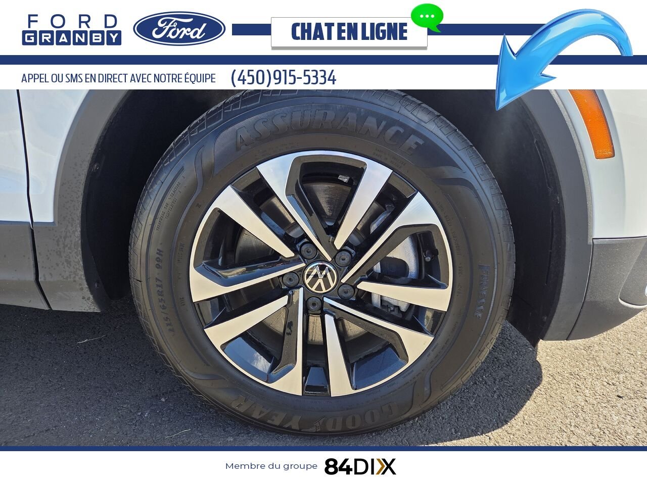 Volkswagen Tiguan 2023 Blanc Granby - photo #22