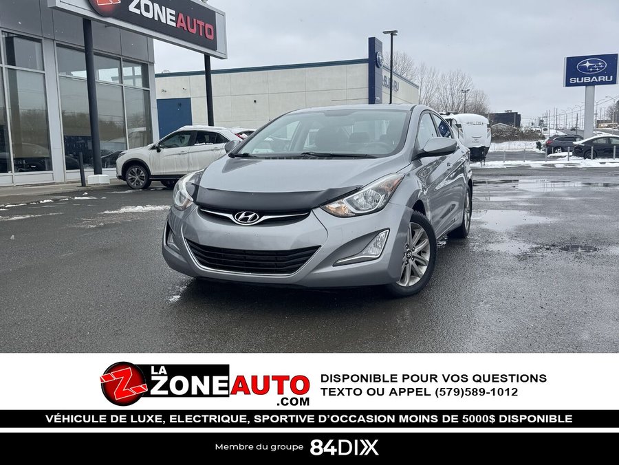 Hyundai Elantra Sport 2016 2016 Argent